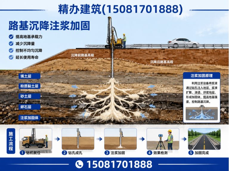 磁县地基注浆加固展示图